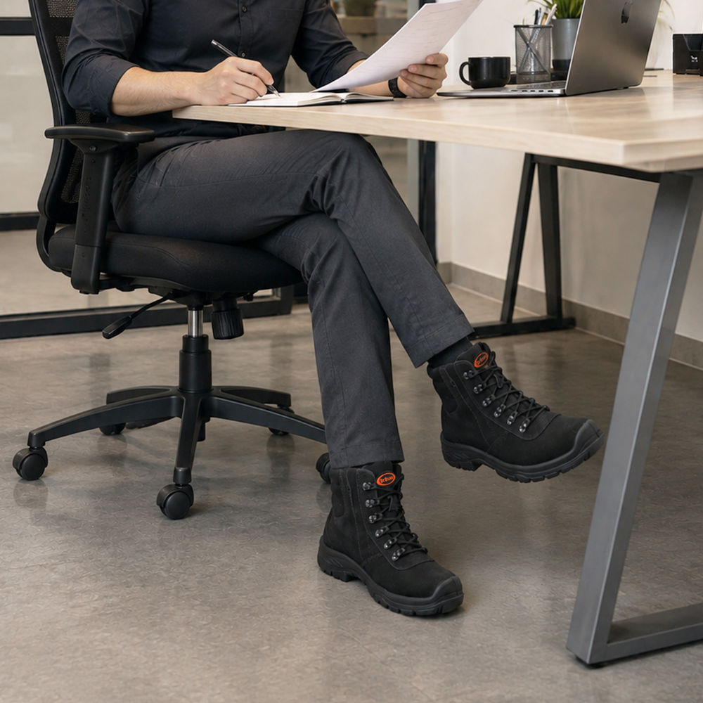 Osha Ankle Delux 3### Black_1_real pict