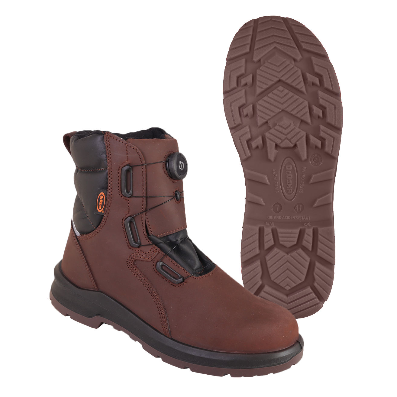 Houston Quick Lace Brown 7###_2